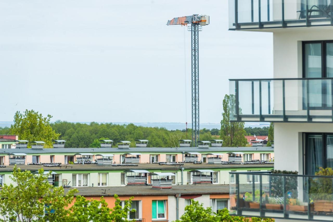 Nadmorskie Spectrum,blisko Plazy Z Widokiem Na Morze Huoneisto Gdańsk